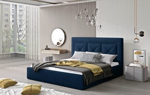 Кровать NORE Cloe 11, 140x200 см, синие цена и информация | Кровати | pigu.lt