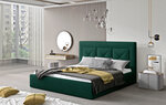 Кровать NORE Cloe 09, 180x200 см, зеленая