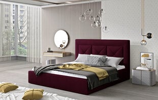 Кровать NORE Cloe 13, 180x200 см, фиолетовая цена и информация | Кровати | pigu.lt