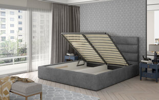 Кровать NORE Caramel 01, 140x200 см, бежевого цвета цена и информация | Кровати | pigu.lt