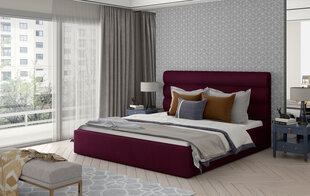 Кровать NORE Caramel 11, 160x200 см, фиолетовая цена и информация | Кровати | pigu.lt