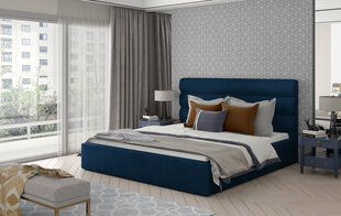 Кровать NORE Caramel 09, 180x200 см, синяя цена и информация | Кровати | pigu.lt
