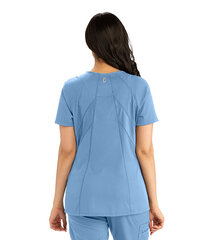 Moteriška medicininė palaidinė GVST026 Ciel Blue kaina ir informacija | Medicininė apranga | pigu.lt