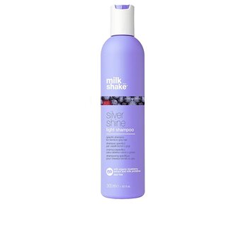 Geltonus tonus neutralizuojantis šampūnas šviesiems plaukams Milk Shake Silver Light Shine, 300 ml kaina ir informacija | Šampūnai | pigu.lt