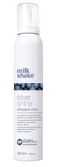 Пена для волос Milk Shake Silver Shine, 200 мл цена и информация | Средства для укладки волос | pigu.lt