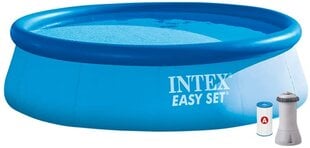 Baseinas Intex Easy Set 366x76 cm, su filtru kaina ir informacija | Baseinai | pigu.lt