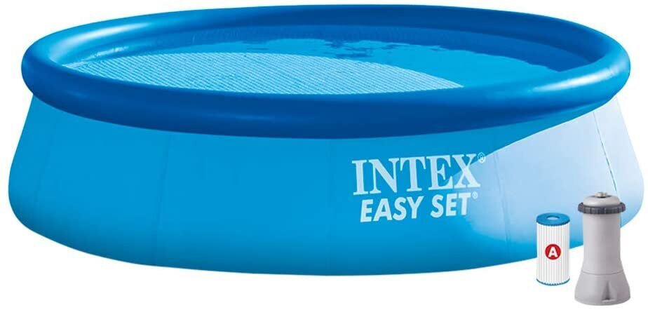 Baseinas Intex Easy Set 366x76 cm, su filtru цена и информация | Baseinai | pigu.lt