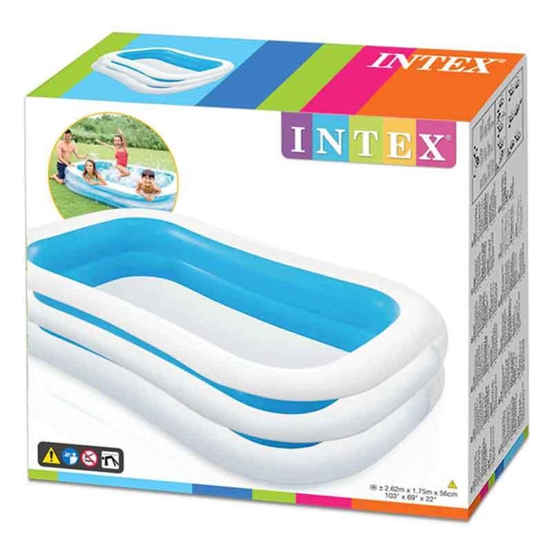 Pripučiamas baseinas Intex Swim Center Family, 262x175x56 cm kaina ir informacija | Baseinai | pigu.lt