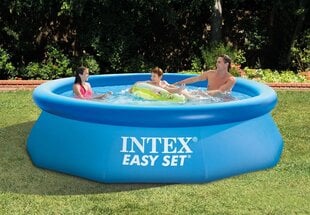 Бассейн Intex Easy set 305 x 76 cм, с водяным фильтром цена и информация | Бассейны | pigu.lt