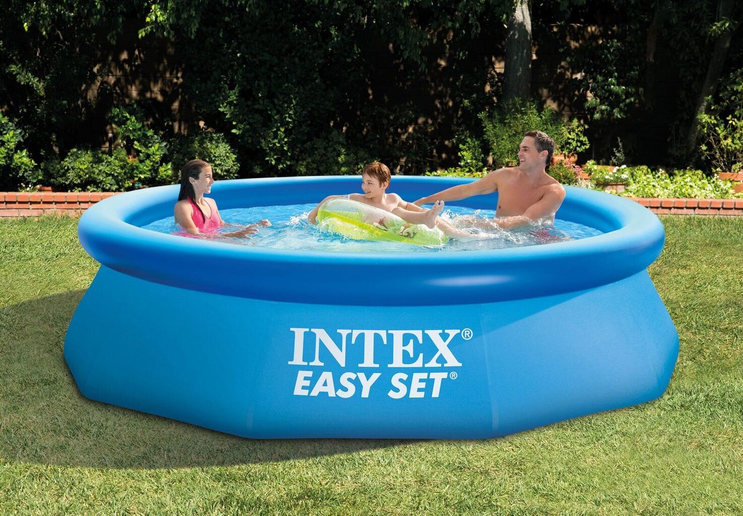 Baseinas Intex Easy Set 244x76 cm, be filtro kaina ir informacija | Baseinai | pigu.lt