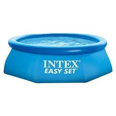 Baseinas Intex Easy Set 244x76 cm, be filtro kaina ir informacija | Baseinai | pigu.lt