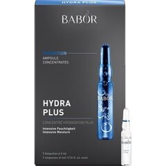 Intensyviai drėkinantis koncentratas veido odai Babor Hydra Plus Active Fluid, 7 x 2 ml. kaina ir informacija | Veido aliejai, serumai | pigu.lt