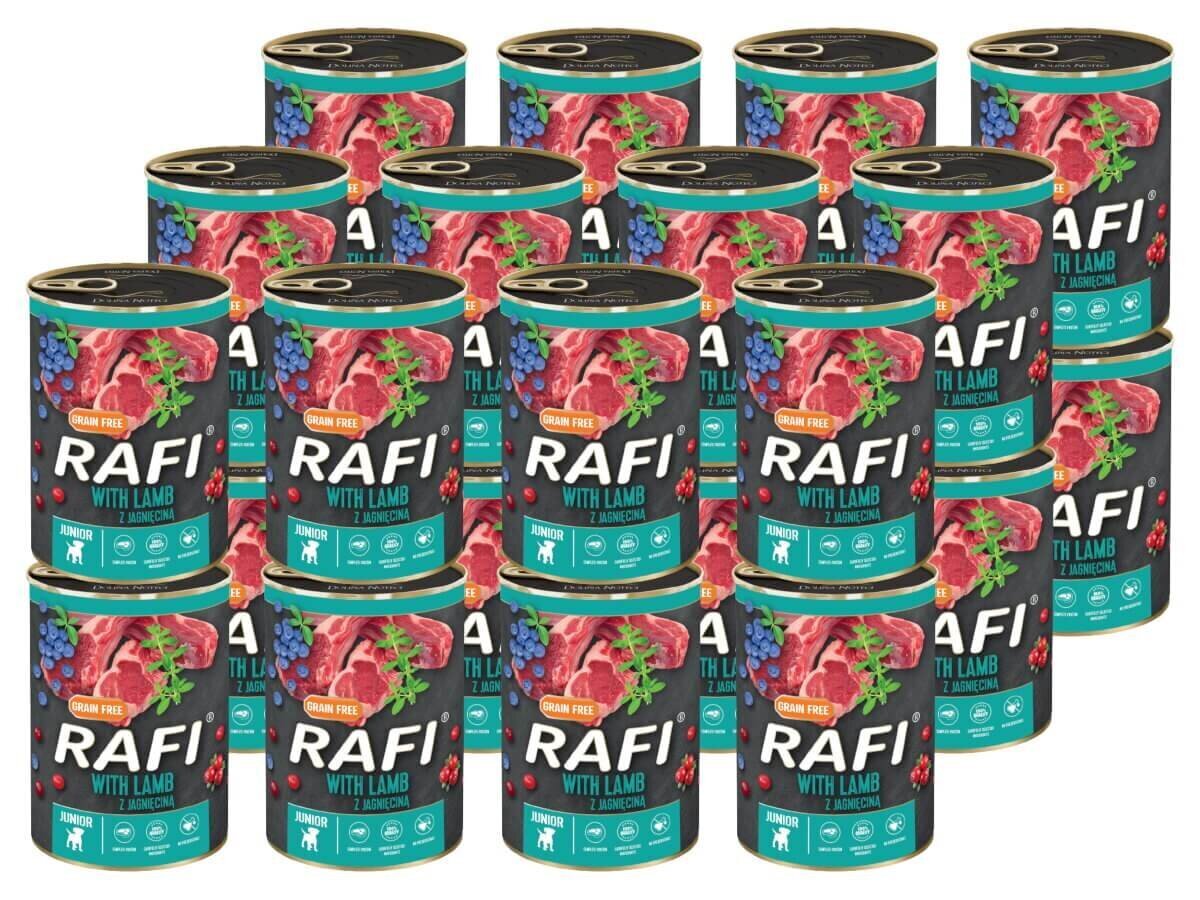 Rafi Junior konservai šunims su ėriena, 400 g kaina ir informacija | Konservai šunims | pigu.lt