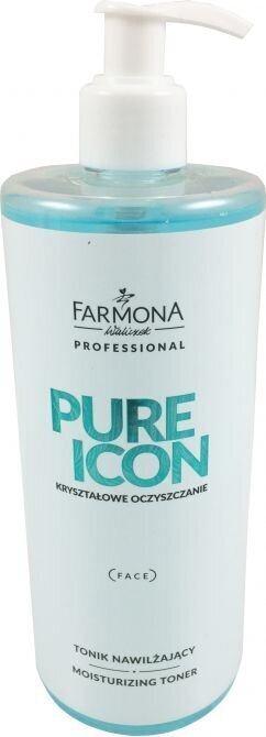 Drėkinantis tonikas veidui Farmona Professional Pure Icon, 500 ml цена и информация | Veido prausikliai, valikliai | pigu.lt