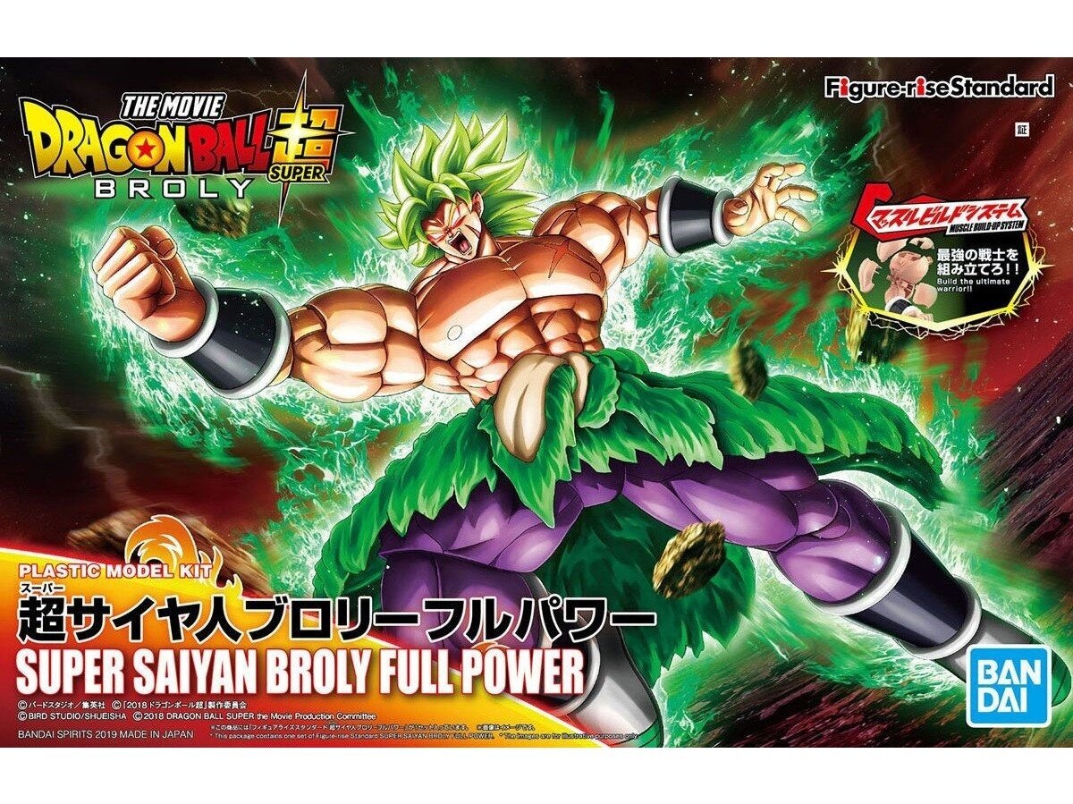 Konstruktorius Bandai Figure-rise Standard Dragon Ball Super The Movie Super Saiyan Broly Full Power, 55712 цена и информация | Konstruktoriai ir kaladėlės | pigu.lt