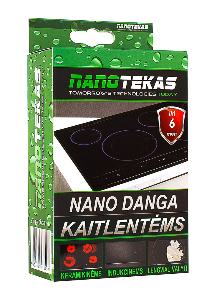 Nano danga viryklėms, kaitlentėms, 30/30 ml цена и информация | Valikliai | pigu.lt