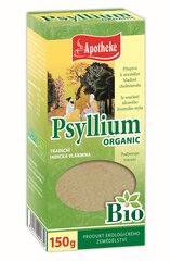 Maisto papildas Apotheke Bio Psyllium balkšvųjų gysločių sėklų luobelės, 150 g kaina ir informacija | Vitaminai, maisto papildai, preparatai gerai savijautai | pigu.lt