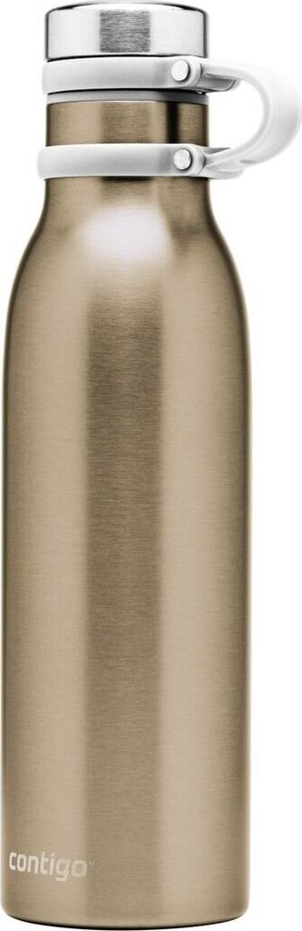 Vandens butelis Contigo Matterhorn Couture 590 ml - Gold, 2124062 kaina ir informacija | Gertuvės | pigu.lt