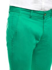 Kelnės vyrams Mister, žalios цена и информация | Мужские брюки | pigu.lt