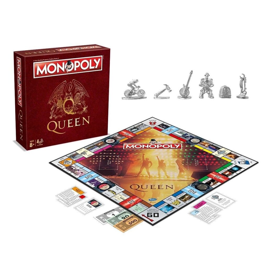 Stalo žaidimas Monopolis Queen, EN kaina ir informacija | Stalo žaidimai, galvosūkiai | pigu.lt