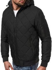 Куртка для мужчин Ogmina, черная цена и информация | Мужские куртки | pigu.lt