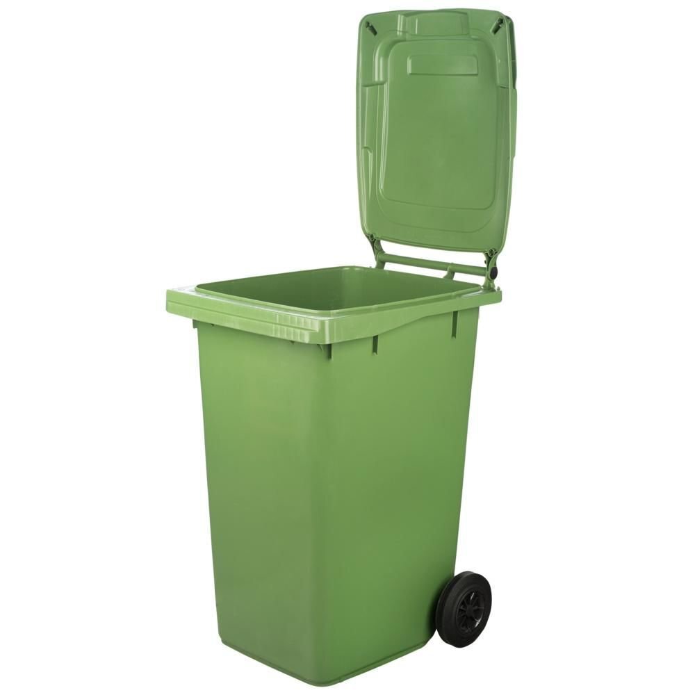 Lauko konteineris Žalias 240 l kaina ir informacija | Komposto dėžės, lauko konteineriai | pigu.lt