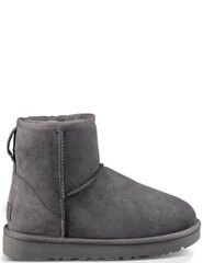 Aulinukai moterims UGG W Classic Mini II, pilki цена и информация | Женские сапоги | pigu.lt