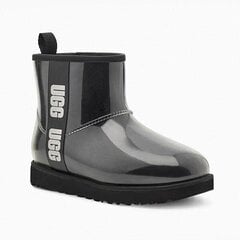 Aulinukai moterims UGG W Classic Clear Mini, pilki kaina ir informacija | Aulinukai, ilgaauliai batai moterims | pigu.lt