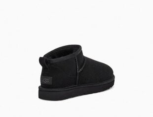 Ботинки женские UGG W Classic Ultra Mini, черные цена и информация | Женские ботинки | pigu.lt