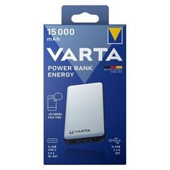 Atsarginis maitinimo šaltinis Varta Energy 15000mAh kaina ir informacija | varta Mobilieji telefonai, Foto ir Video | pigu.lt