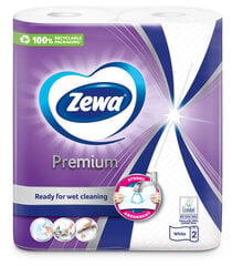 ZEWA Klassik Premium бумажные полотенца, 2 слоя, 2 рулона цена и информация | Туалетная бумага, бумажные полотенца | pigu.lt
