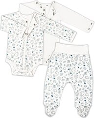 Комплект для девочек и мальчиков Bernisa BRNS-3340 цена и информация | Комплекты одежды для новорожденных | pigu.lt