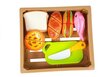 Žaisliniai maisto produktai su lipdukais dėžėje kaina ir informacija | Žaislai mergaitėms | pigu.lt