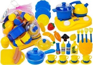 Игрушечные продукты с посудой и плитой цена и информация | Игрушки для девочек | pigu.lt