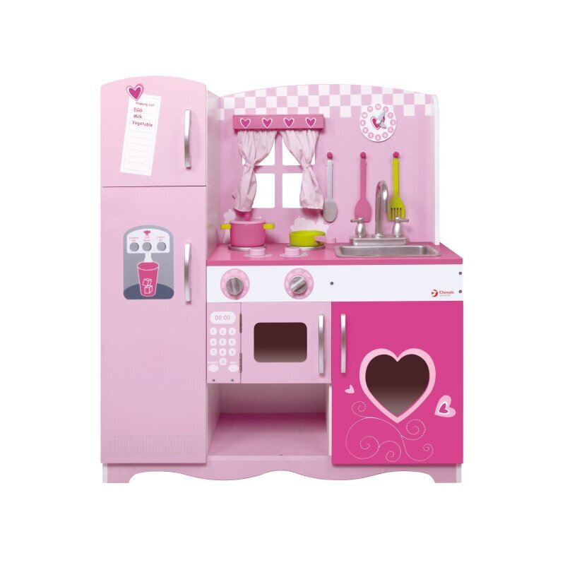 Medinė virtuvė Classic World kaina ir informacija | Žaislai mergaitėms | pigu.lt