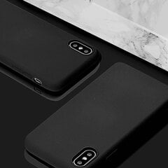 Чехол для телефона Forcell Silicone Lite, для Huawei P40 Lite, черный цена и информация | Чехлы для телефонов | pigu.lt