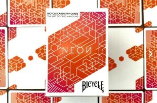 Kortos Bicycle Neon Orange Cardistry kaina ir informacija | Stalo žaidimai, galvosūkiai | pigu.lt