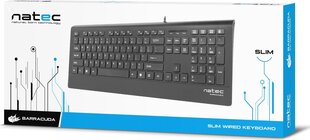 Natec NKL-1718 цена и информация | Клавиатуры | pigu.lt