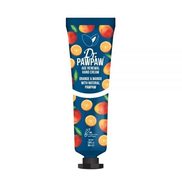 Rankų kremas Dr. Pawpaw Orange & Mango, 30 ml цена и информация | Kūno kremai, losjonai | pigu.lt