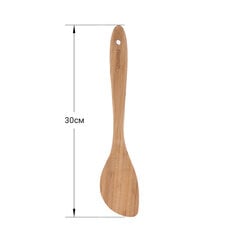 Medinė mentelė 30 cm (bambukas) kaina ir informacija | Virtuvės įrankiai | pigu.lt