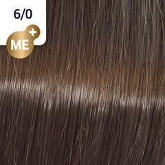 Plaukų dažai Wella Koleston Perfect MePlus Pure Naturals Permanent Hair Colour Cream66 ml, 6/0 Dark Blonde kaina ir informacija | Plaukų dažai | pigu.lt