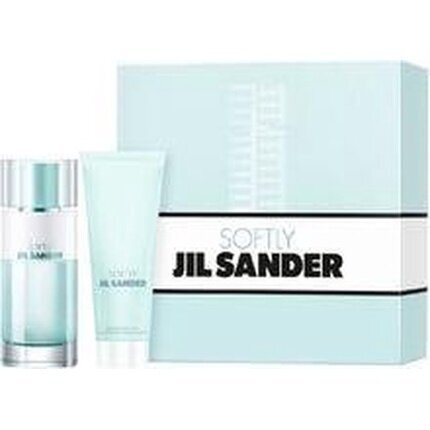 Rinkinys Jil Sander Softly: EDT moterims 80 ml + kūno losjonas 75 ml kaina ir informacija | Kvepalai moterims | pigu.lt