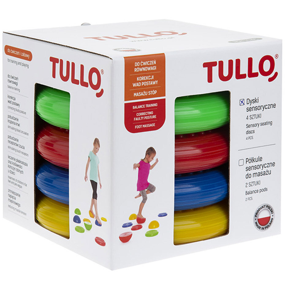 Balansiniai diskai AM Tullo, 4 vnt kaina ir informacija | Balansinės lentos ir pagalvės | pigu.lt