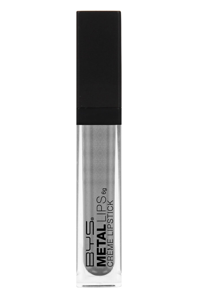 Skysti lūpų dažai BYS Metal Lips Platinum, 6g цена и информация | Lūpų dažai, blizgiai, balzamai, vazelinai | pigu.lt