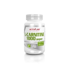 ActivLab L-Carnitine 1000, 30 kapsulių цена и информация | L-карнитин | pigu.lt