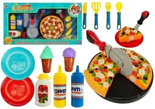 Vaikiškos picos ir priedų rinkinys, 20 d. kaina ir informacija | Žaislai mergaitėms | pigu.lt