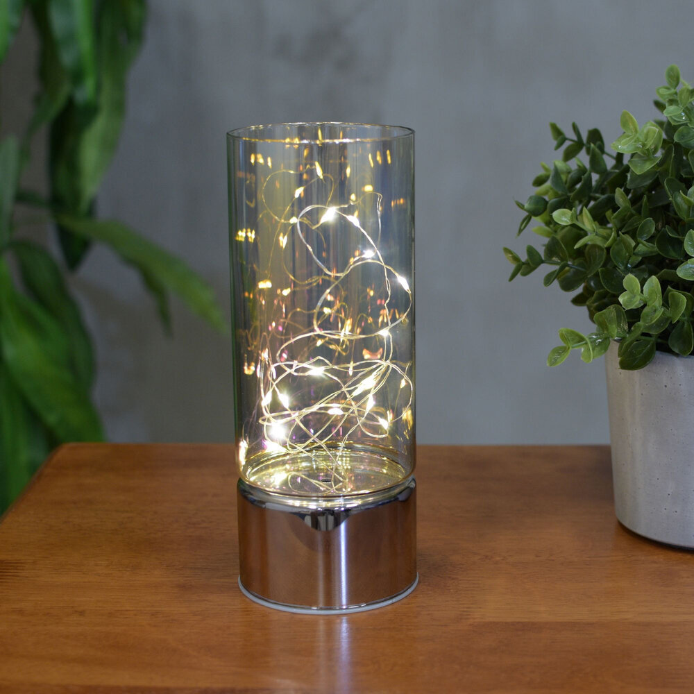 Stiklo dekoracija šviečianti taurė 20 LED, šiltai balta, RETLUX RXL 360 цена и информация | Kalėdinės dekoracijos | pigu.lt