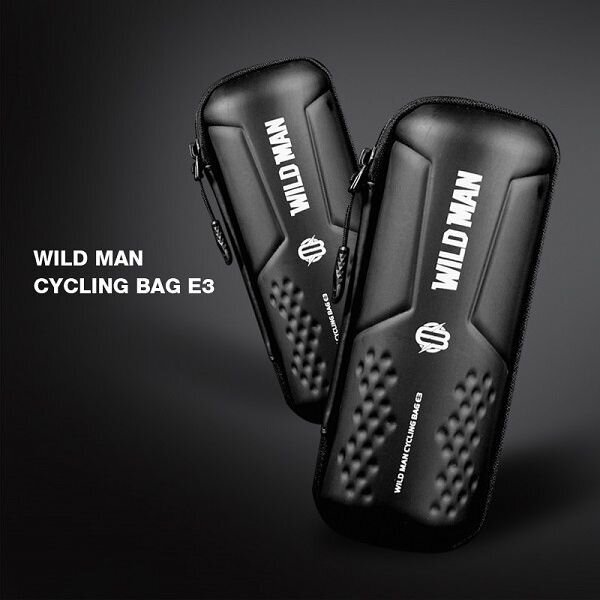 Butelio dėklas WildMan, juodas kaina ir informacija | Kiti dviračių priedai ir aksesuarai | pigu.lt
