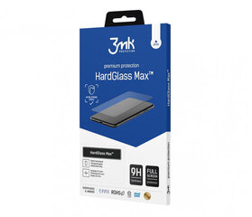 3MK HardGlass Max apsauginis stiklas skirtas Apple iPhone 12/12Pro, Juodas kaina ir informacija | Apsauginės plėvelės telefonams | pigu.lt