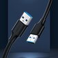 Kabelis Ugreen USB 2.0 (male) - USB 2.0 (male) 0,25 m 79204 цена и информация | Kabeliai ir laidai | pigu.lt